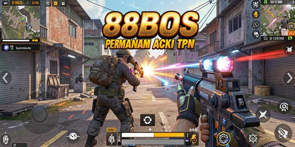 Tampilan gameplay seru di 88BOS dengan pertempuran mendebarkan.