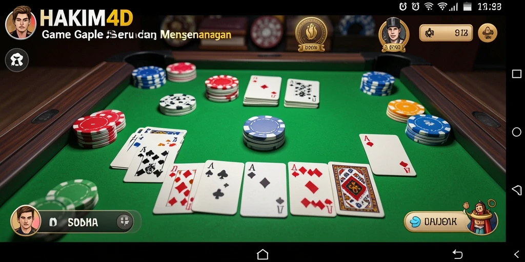 Tampilan gameplay HAKIM4D yang menarik dan interaktif.