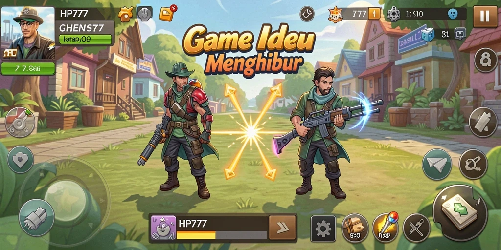 Tampilan gameplay HP777 yang mengasyikkan di kategori Idle.