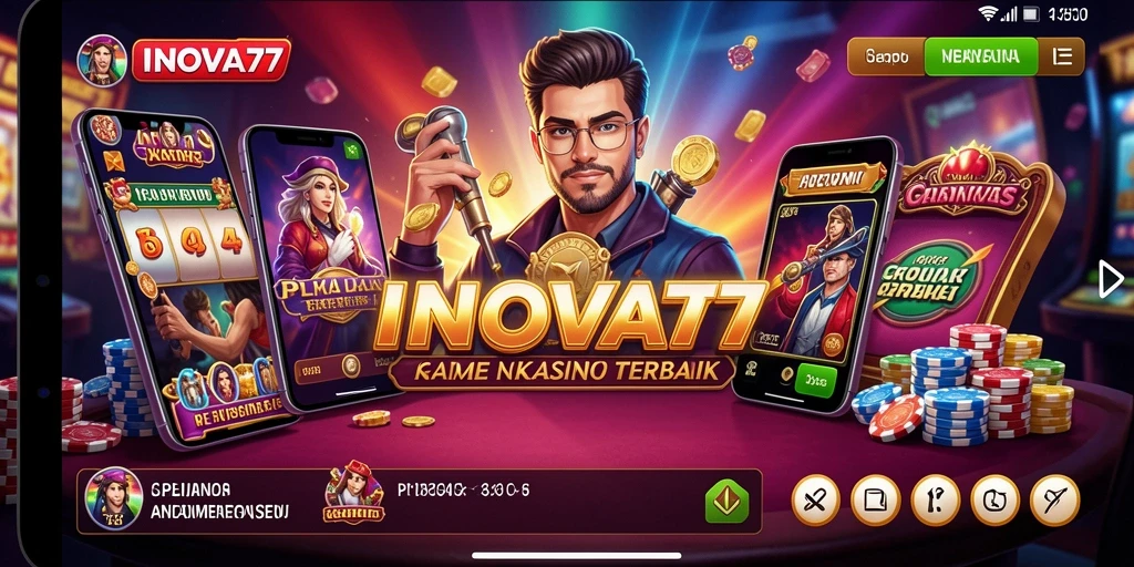 Tampilan menarik dari gameplay seru INOVA77.