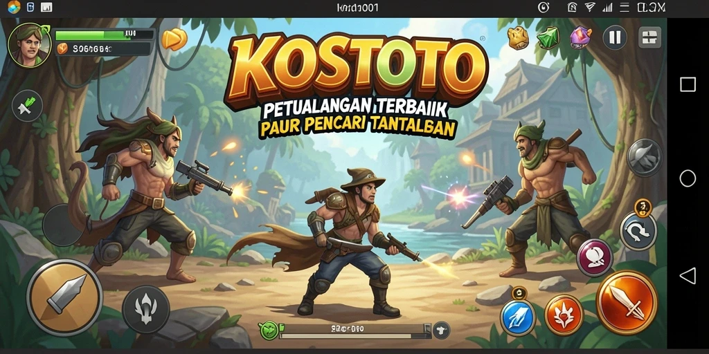 Gameplay mendebarkan dari KOSTOTO yang menantang pemain dengan petualangan seru.