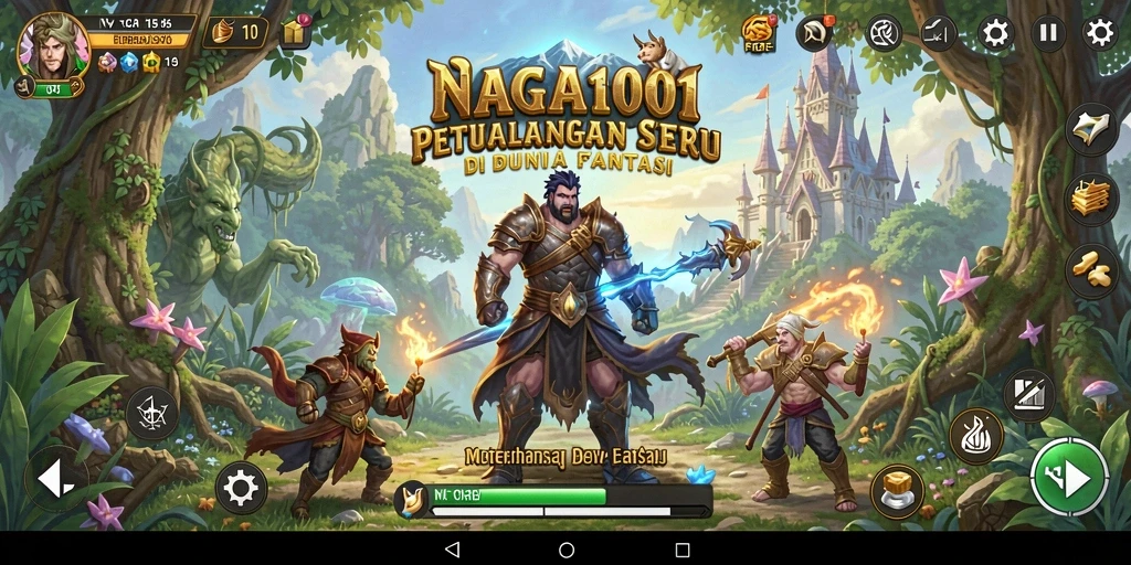 Gameplay seru NAGA1001 di dunia petualangan fantastis.