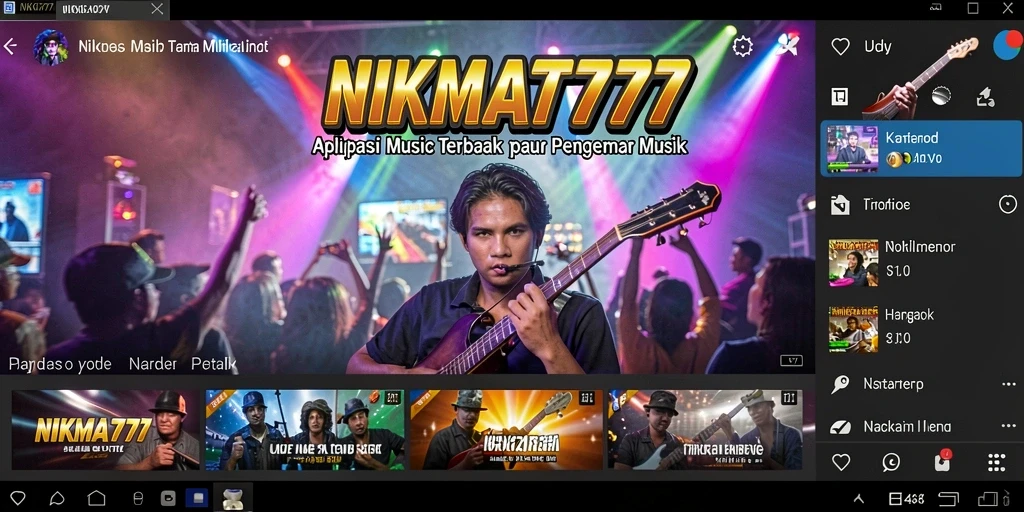 Gameplay menarik di NIKMAT777 yang mengasyikkan bagi pecinta musik.