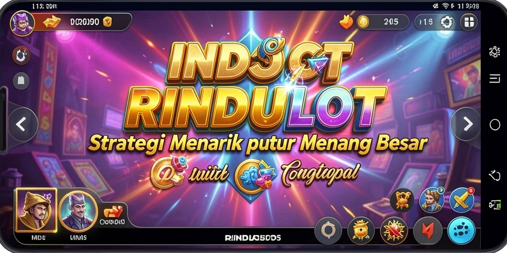 Tampilan gameplay RINDUSLOT yang menantang dan menarik.