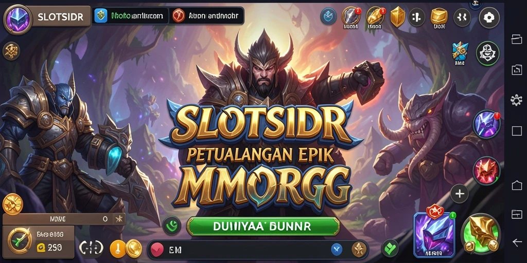 Tampilan gameplay memukau di SLOTSIDR yang menyuguhkan aksi seru.