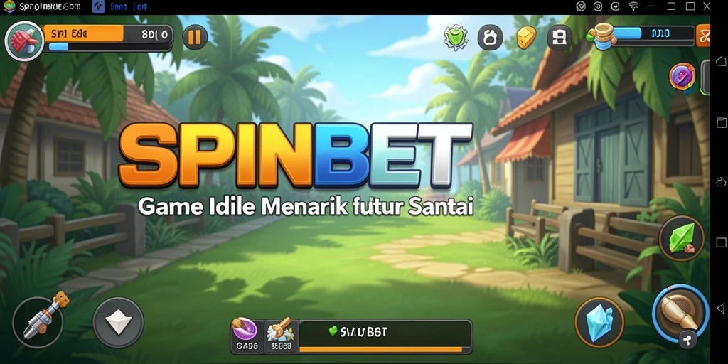Menampilkan gameplay menarik dari SPINBET dengan fitur Idle.