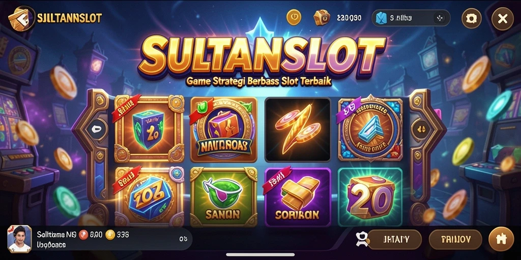 Tampilan gameplay menarik di SULTANSLOT dengan karakter dan slot yang beragam.