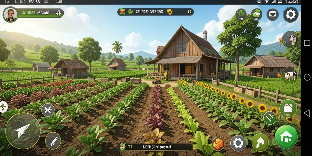 T6 menampilkan gameplay Farming yang seru dan interaktif.
