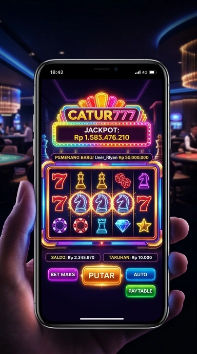 Tampilan antarmuka catur777 yang menarik dan mudah digunakan.